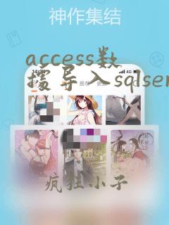 access数据导入sqlserver
