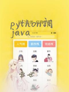 python调java