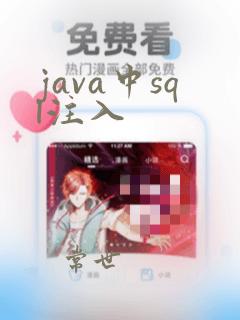 java中sql注入