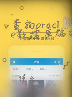 查询oracle数据库编码