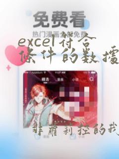 excel符合条件的数据计数