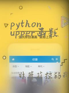 python upper函数