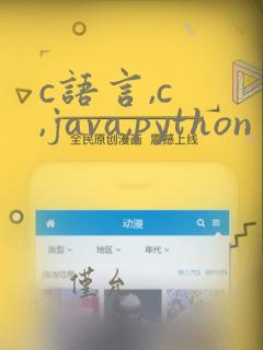 c语言,c  ,java,python区别
