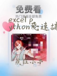 excel python飞速搞定数据分析与处理pdf