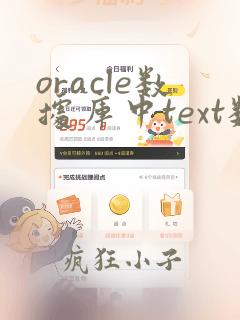 oracle数据库中text数据类型