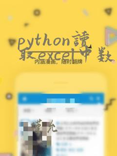 python读取excel中数据