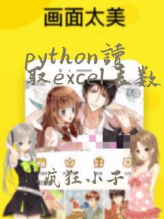python读取excel表数据并画图