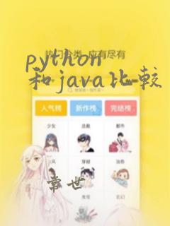 python 和java比较