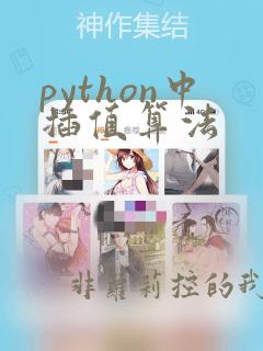 python中插值算法