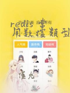 redis 常用数据类型