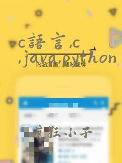 c语言,c  ,java,python