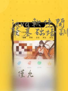 java软件开发基础培训