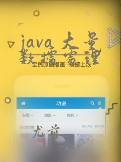 java 大量数据处理