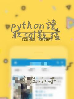 python读取sql数据