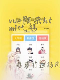 vue显示html代码