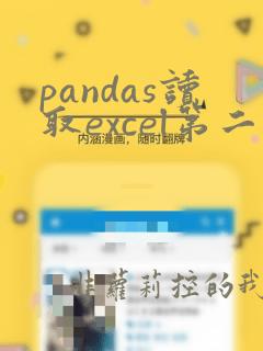 pandas读取excel第二个表