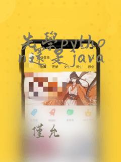 先学python还是java