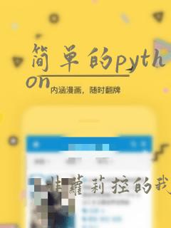 简单的python