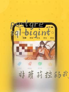 postgresql bigint