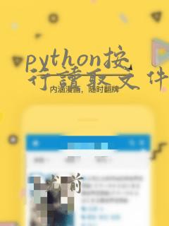 python按行读取文件