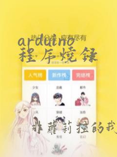 arduino程序烧录