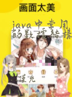 java中常用的数据结构