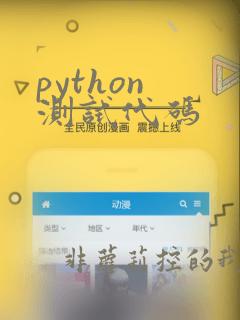 python 测试代码