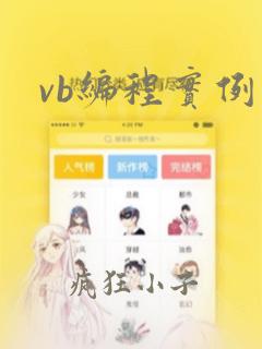 vb编程实例