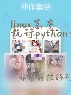 linux怎么执行python文件