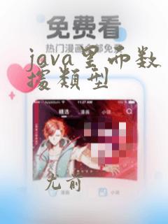 java里面数据类型