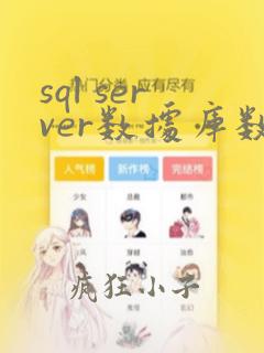 sql server数据库数据恢复