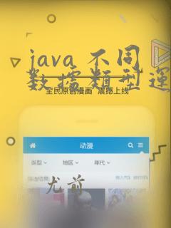 java 不同数据类型运算