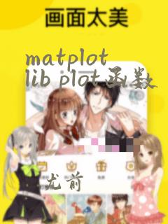 matplotlib plot函数