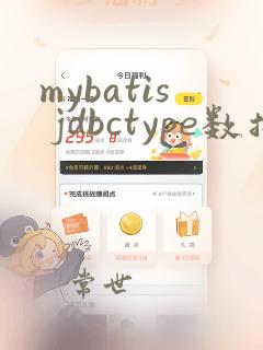 mybatis jdbctype数据类型