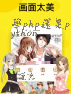 学php还是python