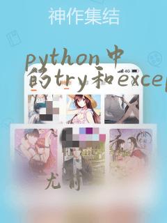 python中的try和except