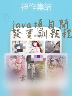 java项目开发实训教程
