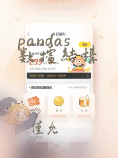 pandas 数据结构