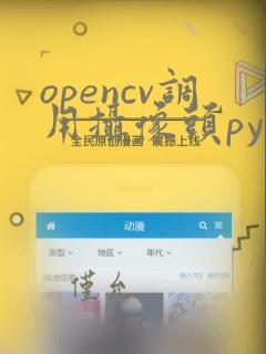opencv调用摄像头python