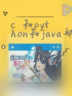 c 和python和java哪个用处大