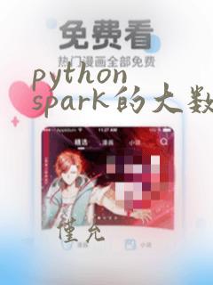 python spark的大数据