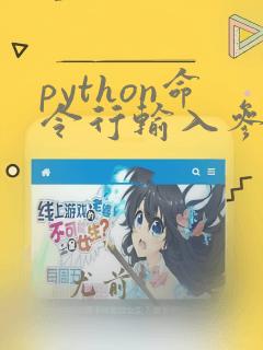 python命令行输入参数