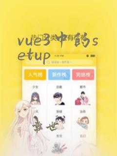 vue3中的setup