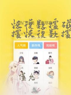 恢复数据磁盘数据恢复数据