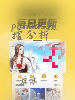 pandas数据分析
