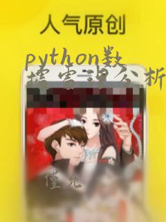 python数据处理分析