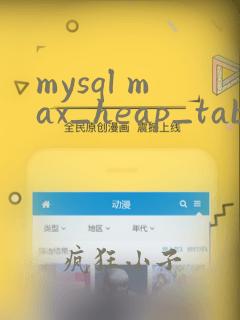 mysql max_heap_table_size