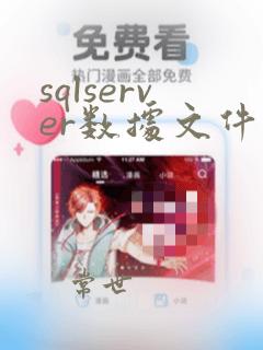 sqlserver数据文件存放位置