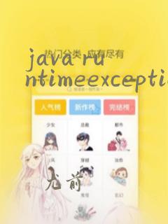 java runtimeexception