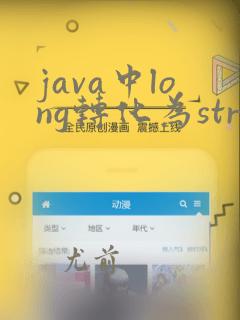 java中long转化为string